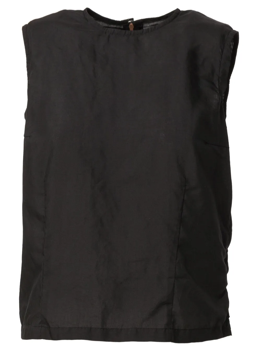 

Топ без рукавов с круглым вырезом COMME DES GARCONS, черный