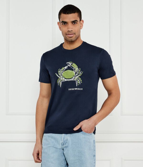 

Футболки Regular fit Emporio Armani, синий