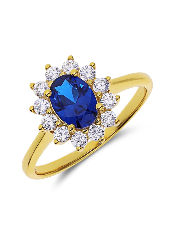 

Lucardi Овальное кольцо из серебра 925 пробы