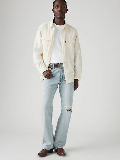 

517 Мужские джинсы Bootcut Levi's, цвет Vintage Western - Light Wash
