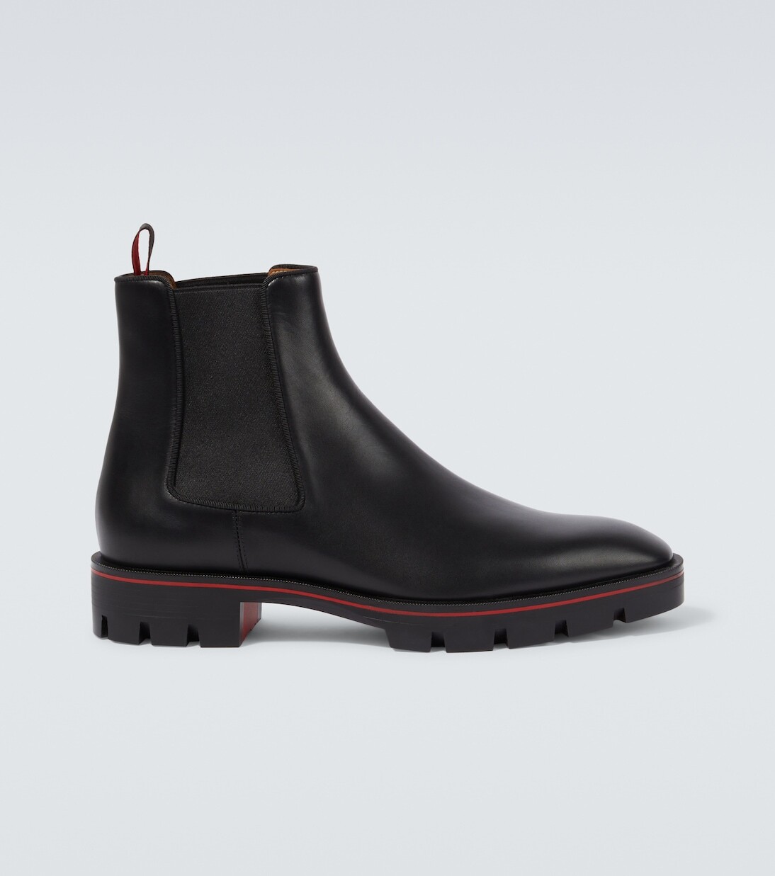 

Кожаные ботинки челси alpinosol Christian Louboutin, черный