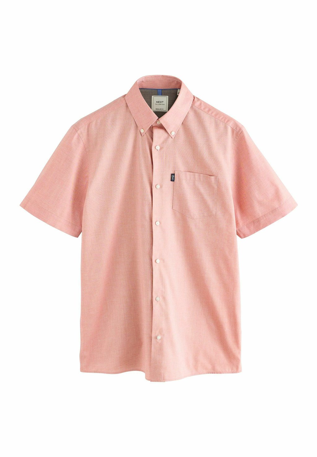 

Рубашка BUTTON DOWN OXFORD SHORT SLEEVE - REGULAR FIT Next, розовый