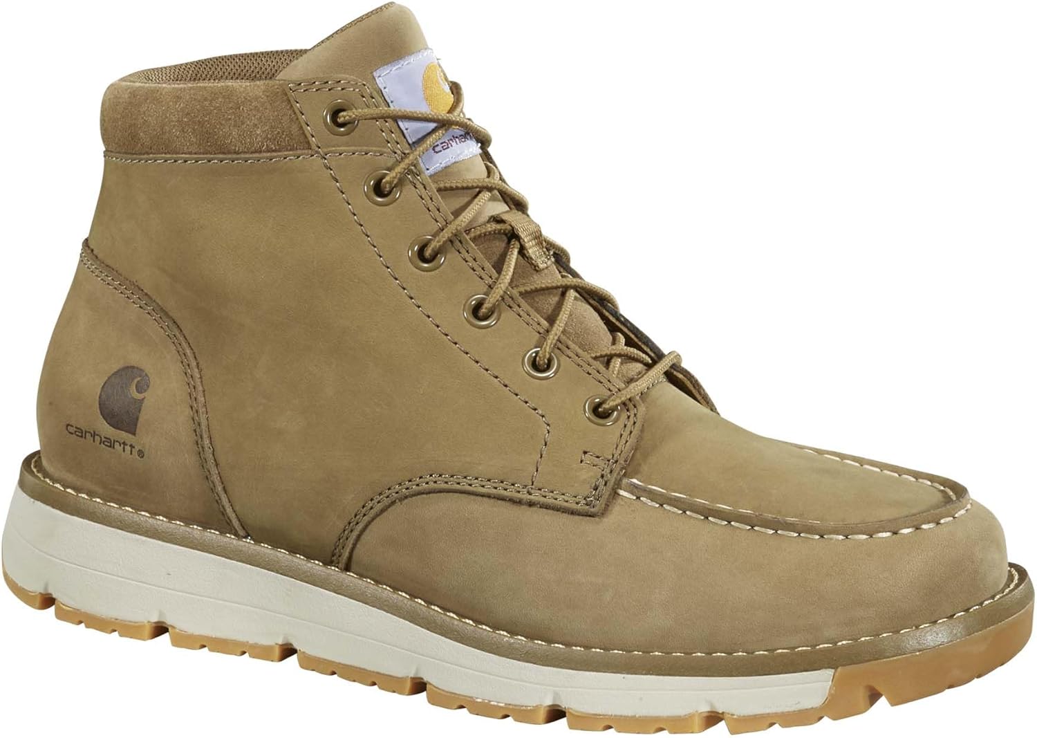 Carhartt мужские рабочие ботинки Millbrook со стальным носком и мокасиновым клином, Coyote — фото 2