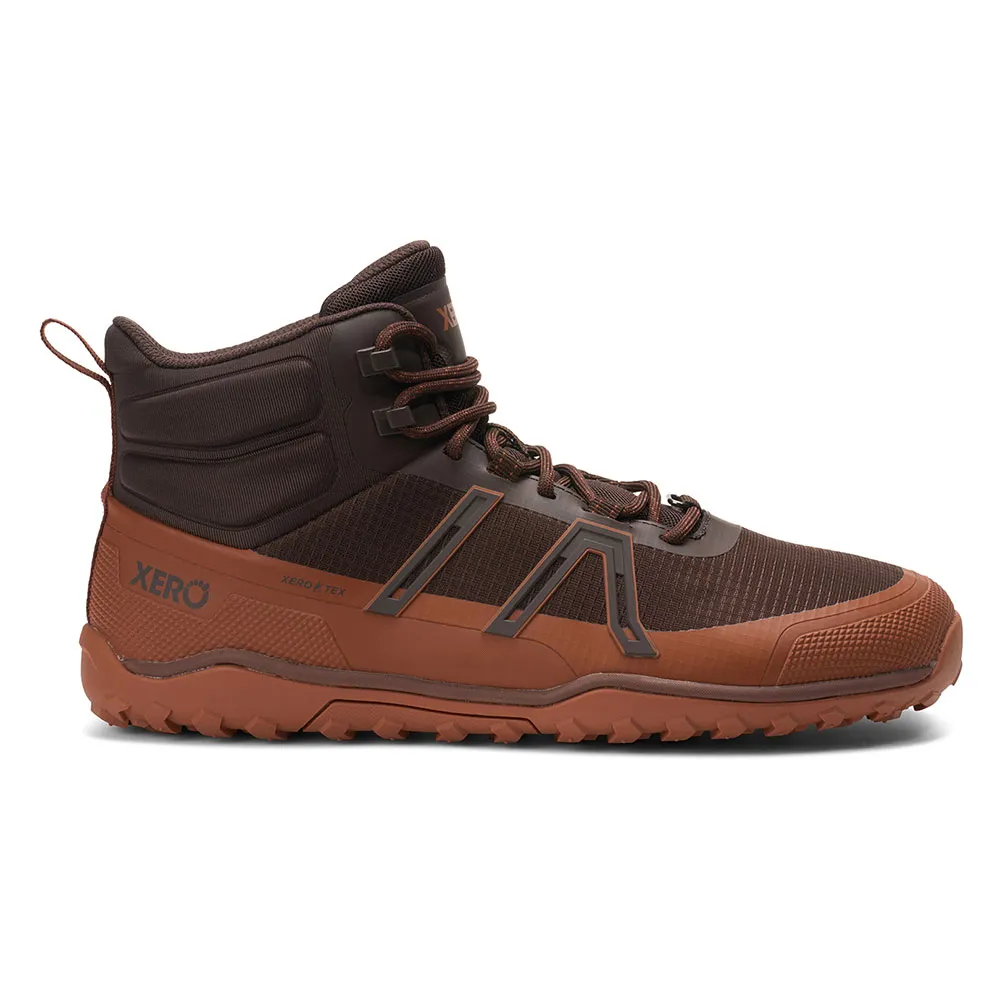 

Походные ботинки Xero Shoes Scrambler Trail Mid WP, коричневый