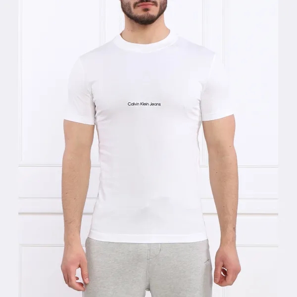 

Футболка стандартного кроя Institution Calvin Klein, белый
