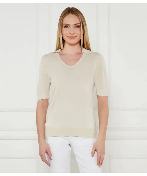 

Блуза Regular fit Calvin Klein, бежевый