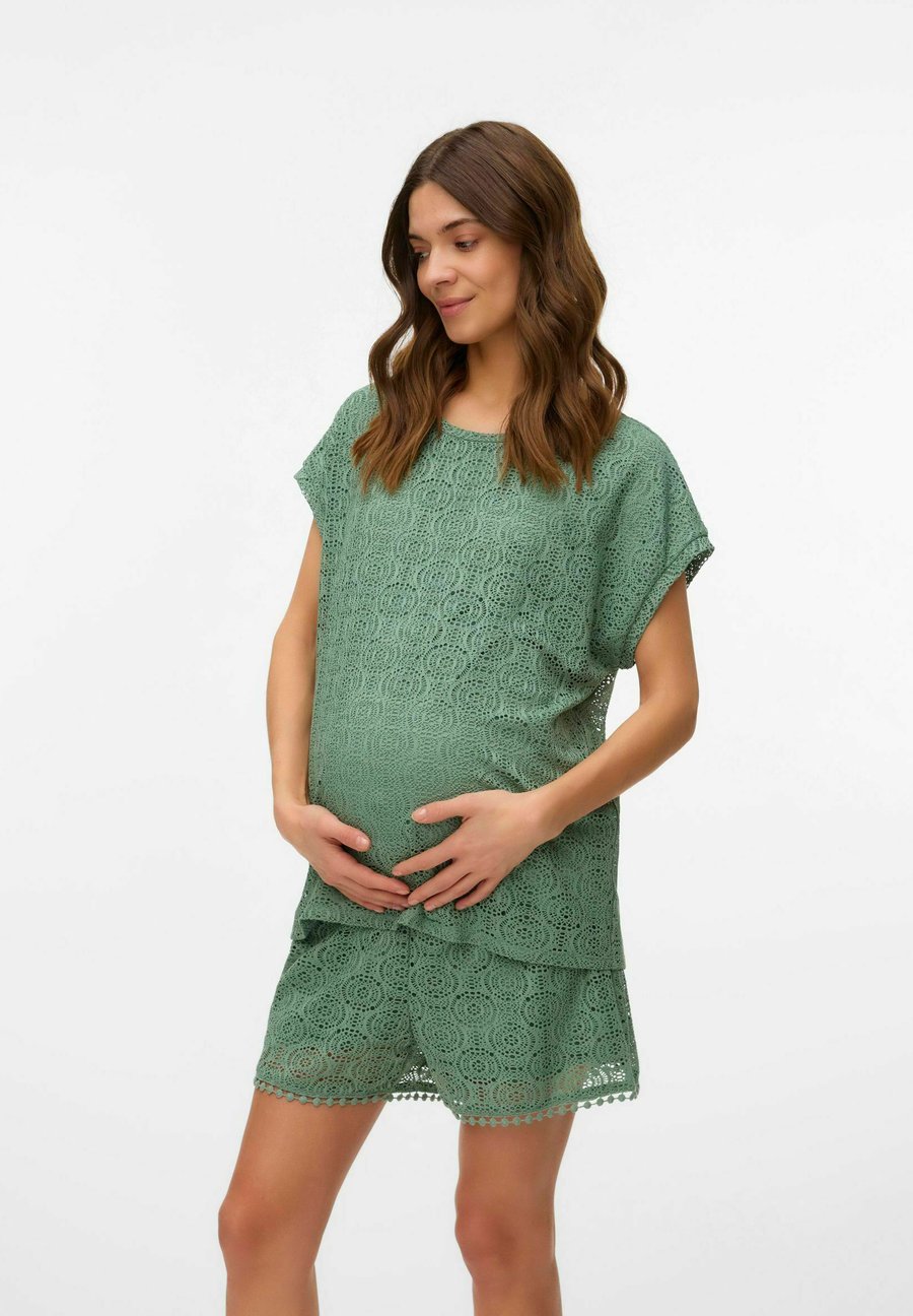 

Футболка Vero Moda NORMAL GESCHNITTEN RUNDHALS, Hedge Green/Green