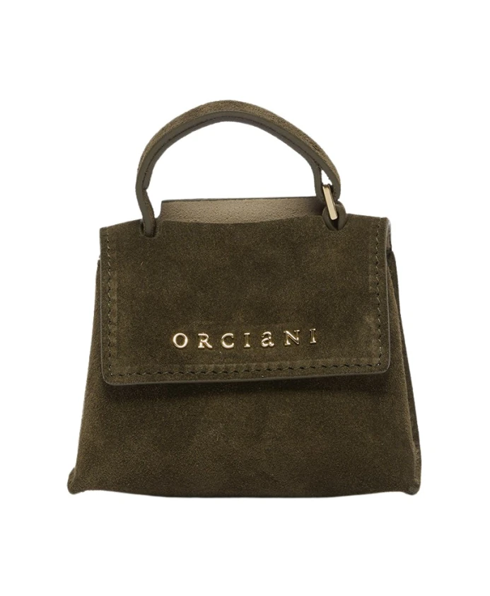 

Миниатюрная мягкая сумочка-шарм Sveva Orciani, зеленый