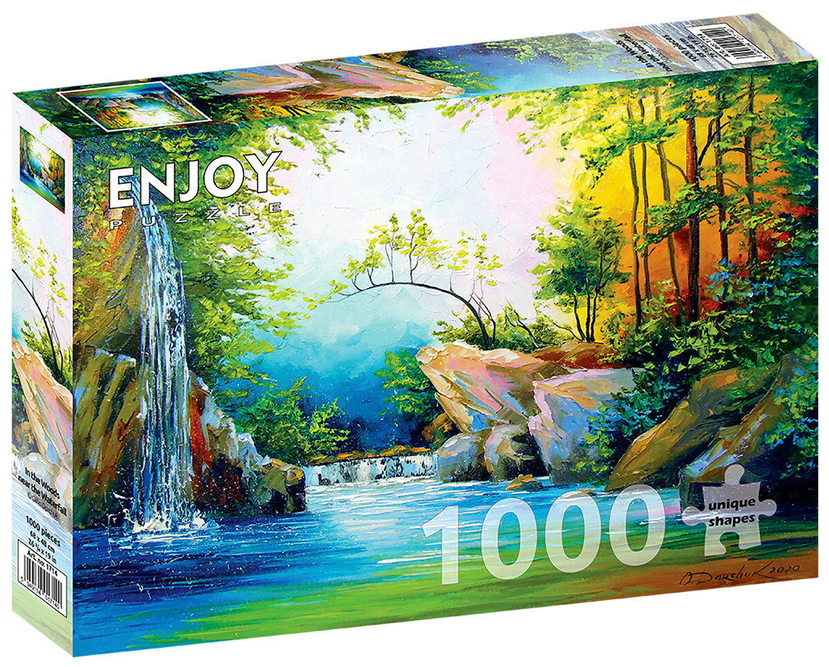 

Пазл Лесной водопад, 1000 шт. Enjoy