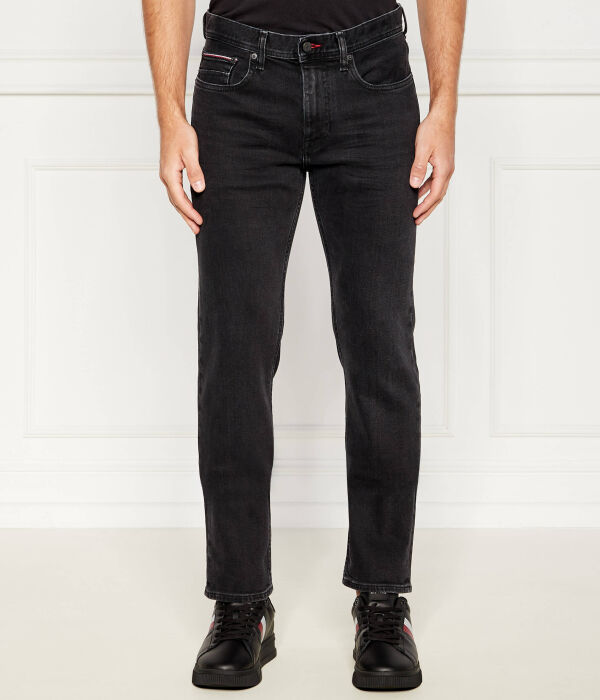 

Джинсы Tommy Hilfiger Straight Fit с карманами, черный