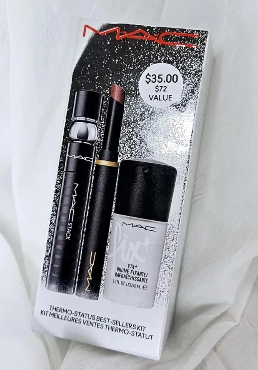 Набор для макияжа M.A.C Thermostatus Kit с помадой Over Taupe и тушью — фото 3