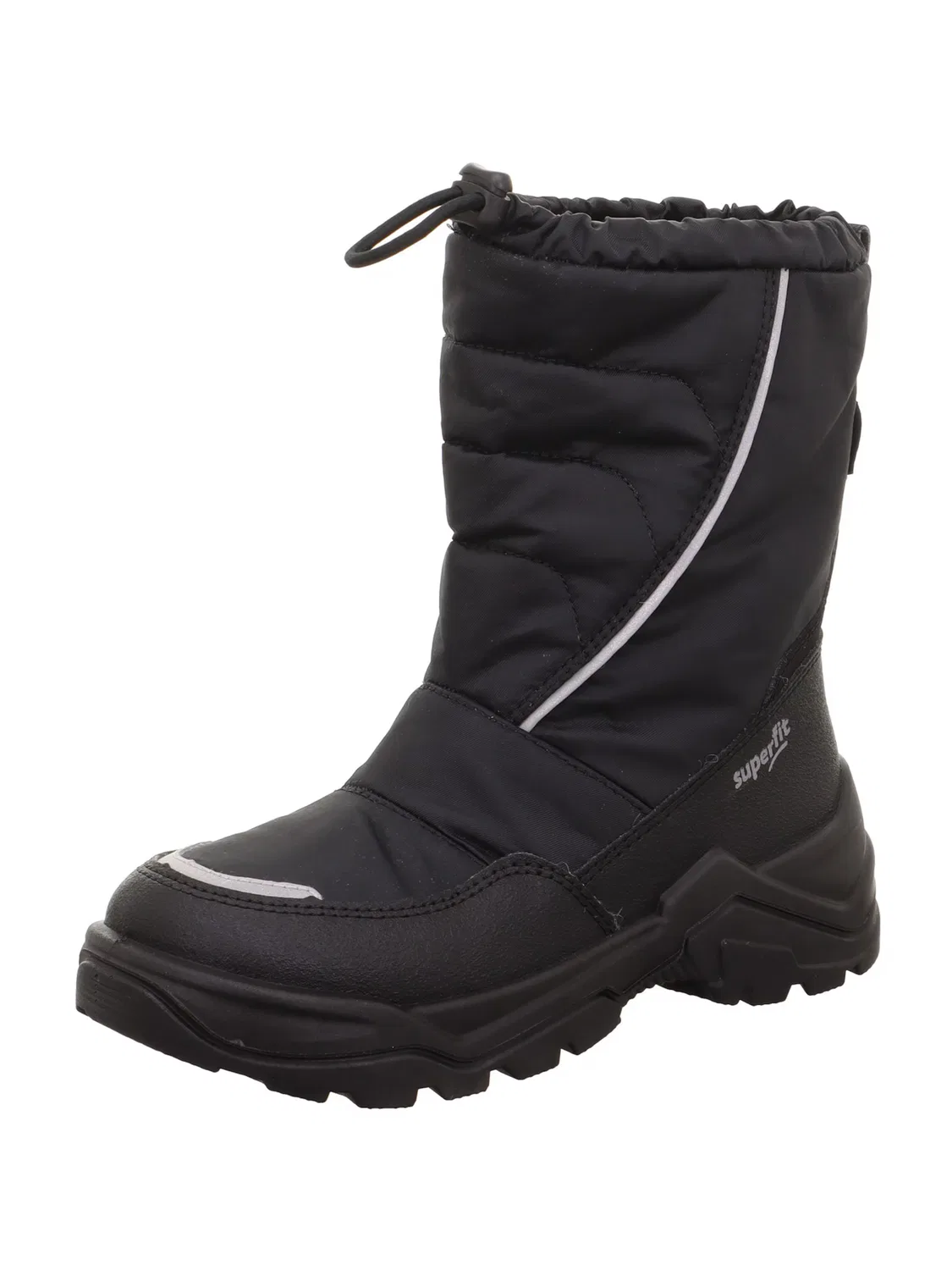 Снежные ботинки Superfit SNOW MAX черного цвета