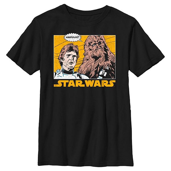 

Футболка с принтом Han Solo и Chewbacca Boys Husky Licensed Character