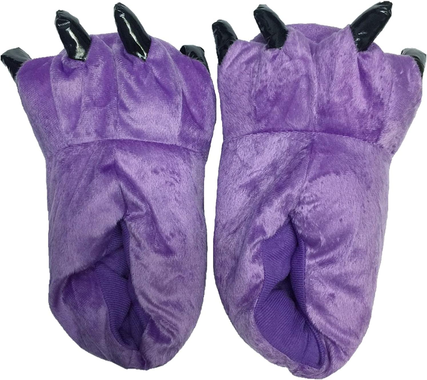 

Unlockgift Унисекс тапочки с животными когтями - курица, птица, корова, тигр, жираф, динозавр, медведь, монстр, фиолетовый