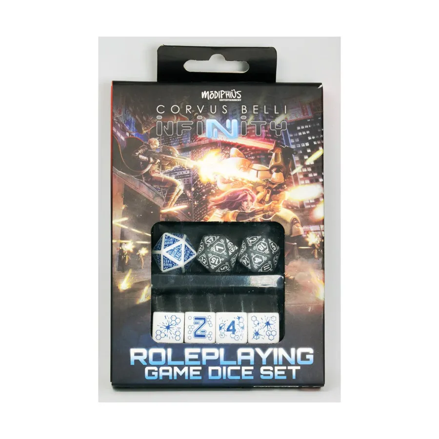 

Набор кубиков — Наемник (7), Infinity RPG Dice Sets