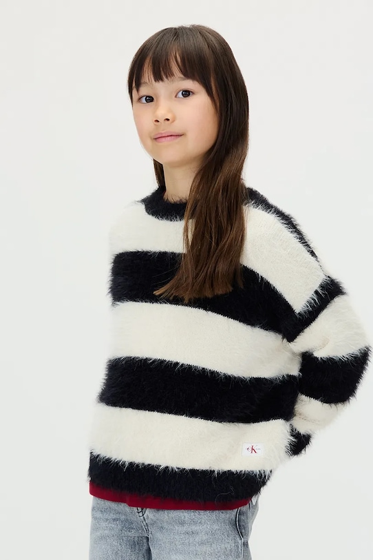 

Детский свитер Calvin Klein Jeans, черный