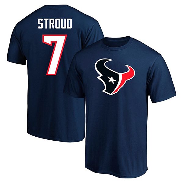 

Футболка с именем и номером игрока cj stroud houston texans big & tall Fanatics Brands - White Label