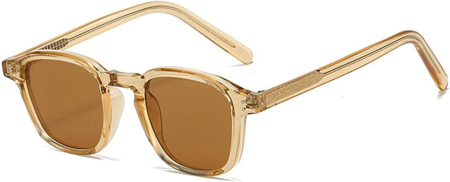 

Женские солнцезащитные очки Helena Fashion Oval с ретро-заклепками, мужские темно-зеленые, для активного отдыха, с защитой от УФ-излучения UV400, квадратные, для вождения, C6