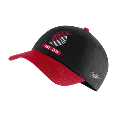 

Бейсболка Nike Portland Trail Blazers Heritage86 Icon Edition NBA Cap, черный