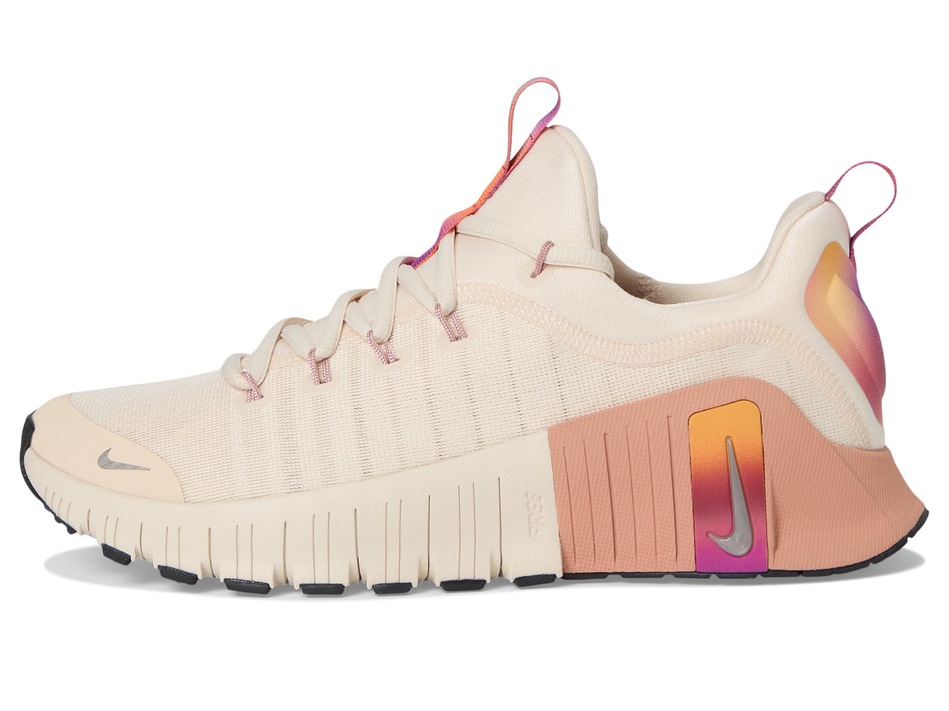 Кроссовки Nike Metcon 6 Special Edition, цвет Pearl White /Metallic Pewter/Multicolor/Black/Rose Gold — фото 4