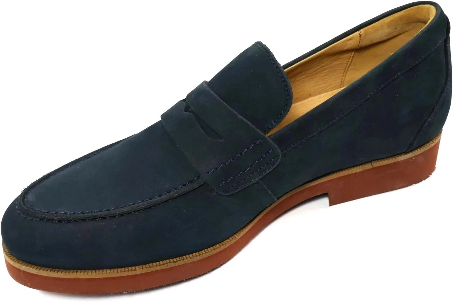 Лоферы Samuel Hubbard, Navy Nubuck — фото 3