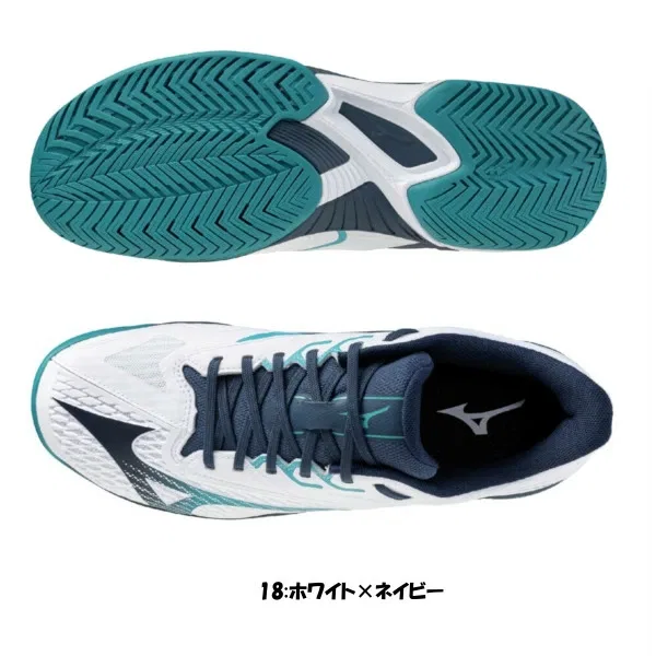 Унисекс теннисные кроссовки «Wave Exceed 6 WIDE AC» от Mizuno — фото 2