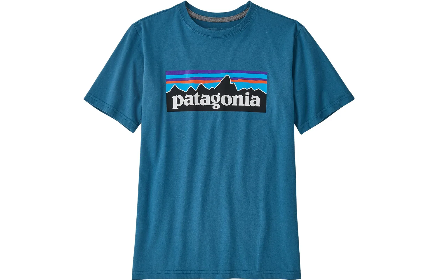 Органическая сертифицированная футболка для детей Patagonia, Ecru-Undyed Natural — фото 4