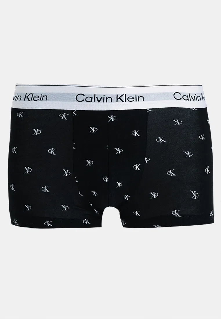 Трусы, 3 шт., хлопок с эластаном, низкая посадка, Icon Calvin Klein, мультиколор — фото 2