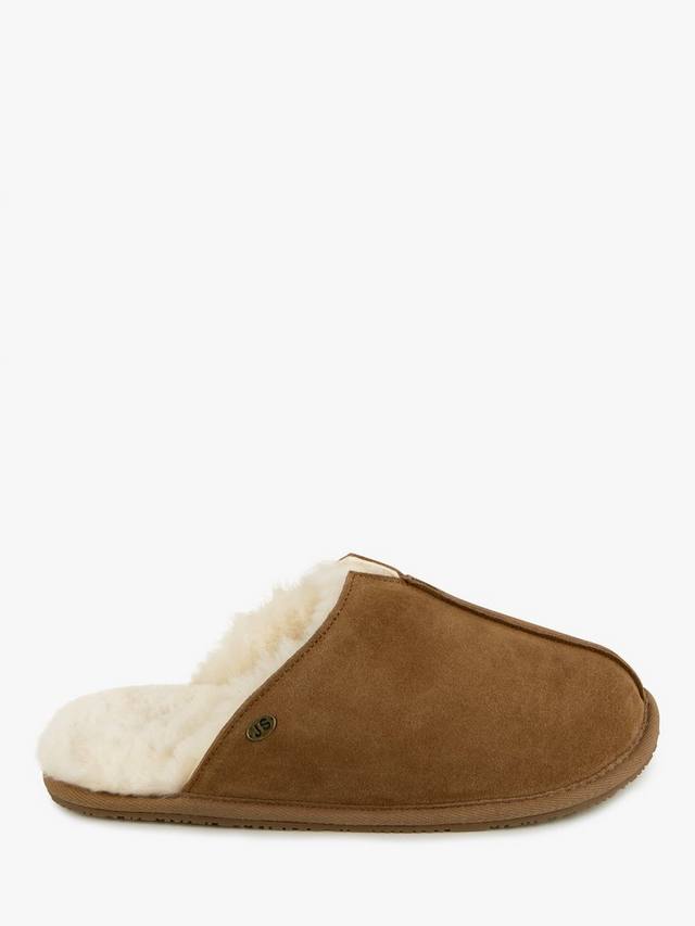 

Тапочки из мула из овчины джуда Just Sheepskin, цвет Chestnut