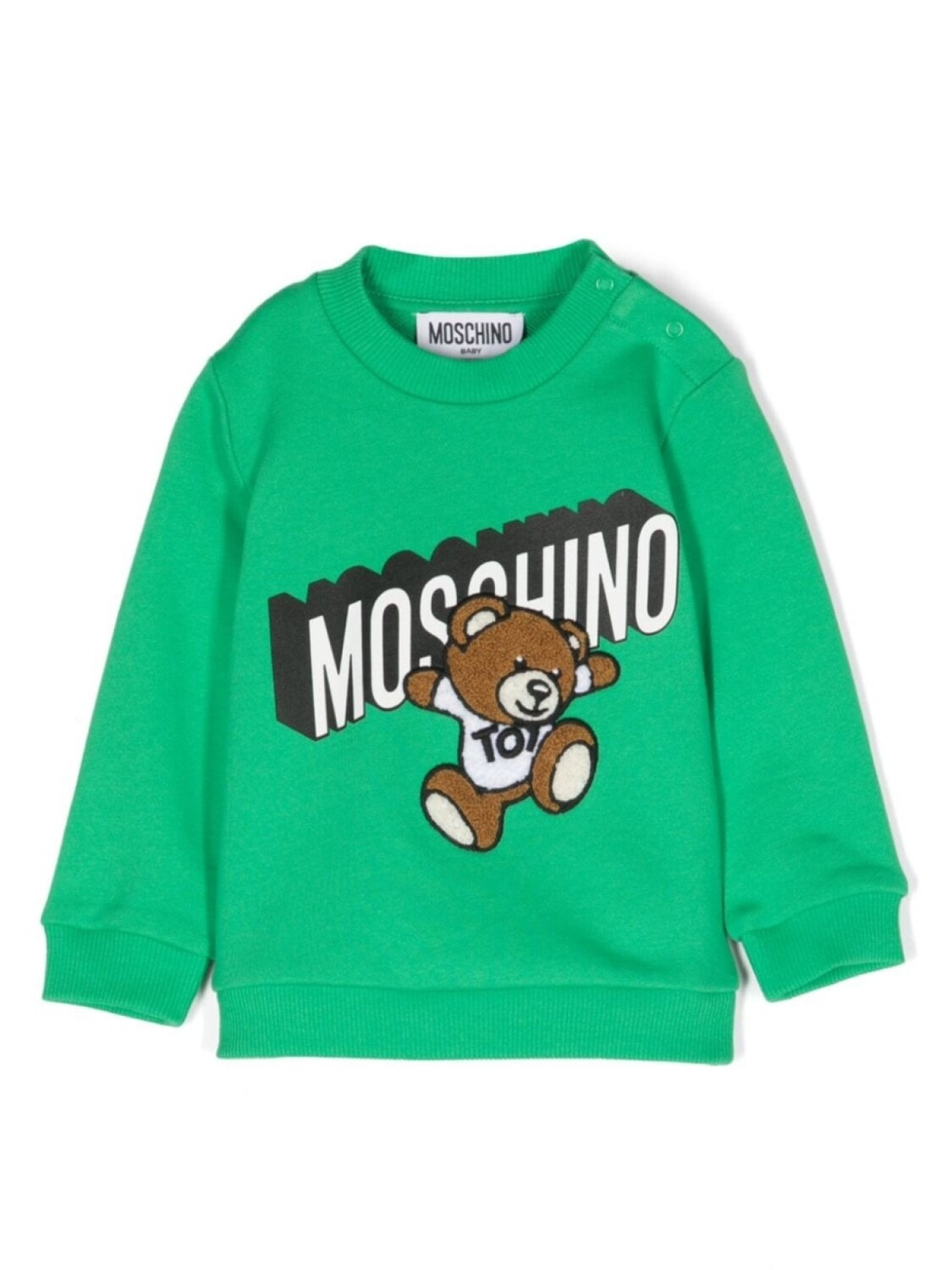 

Moschino Kids толстовка Teddy Bear, зеленый