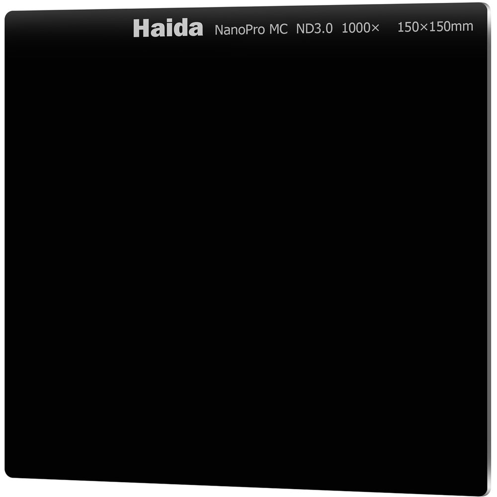 

Фильтр Haida NanoPro MC ND Filter (150 x 150mm, 10-Stop) HD3325