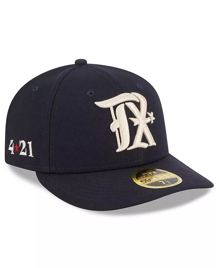 

Мужская темно-синяя приталенная шляпа Texas Rangers 2023 City Connect Low Profile 59FIFTY New Era, синий