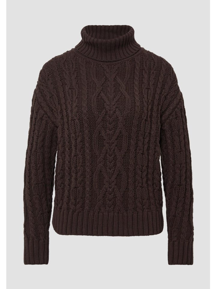 

Вязаный свитер цвета 8945_темно-коричневый s.Oliver