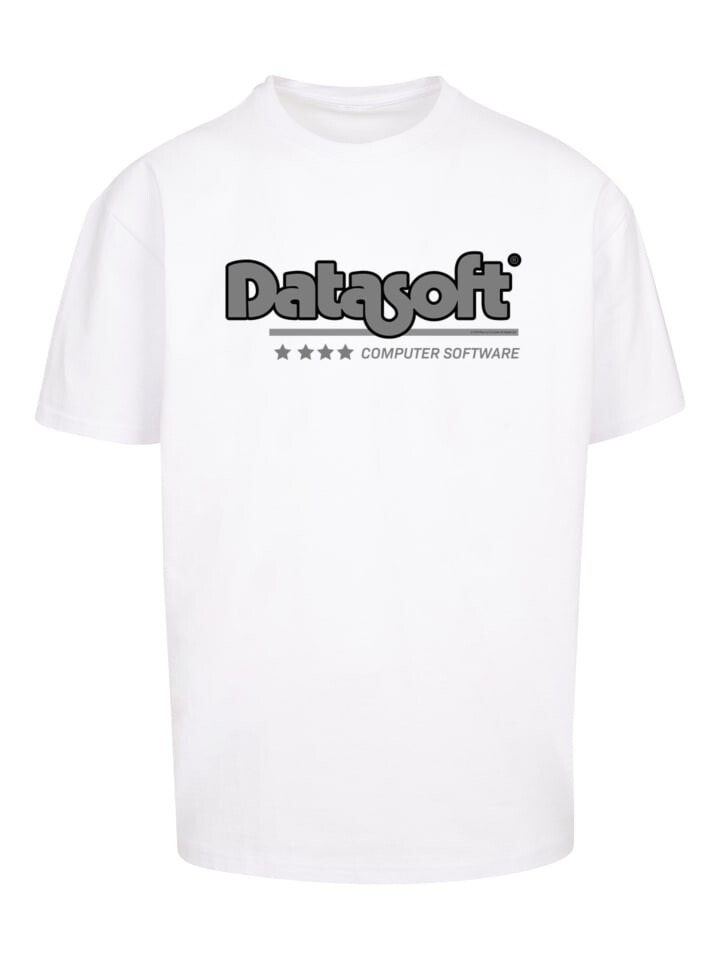 

Футболка F4NT4STIC DATASOFT Logo black Retro Gaming SEVENSQUARED, белый