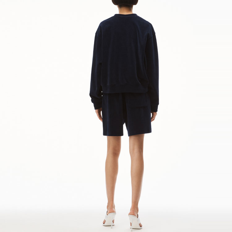 Свитер женский морской синий Alexander Wang — фото 3