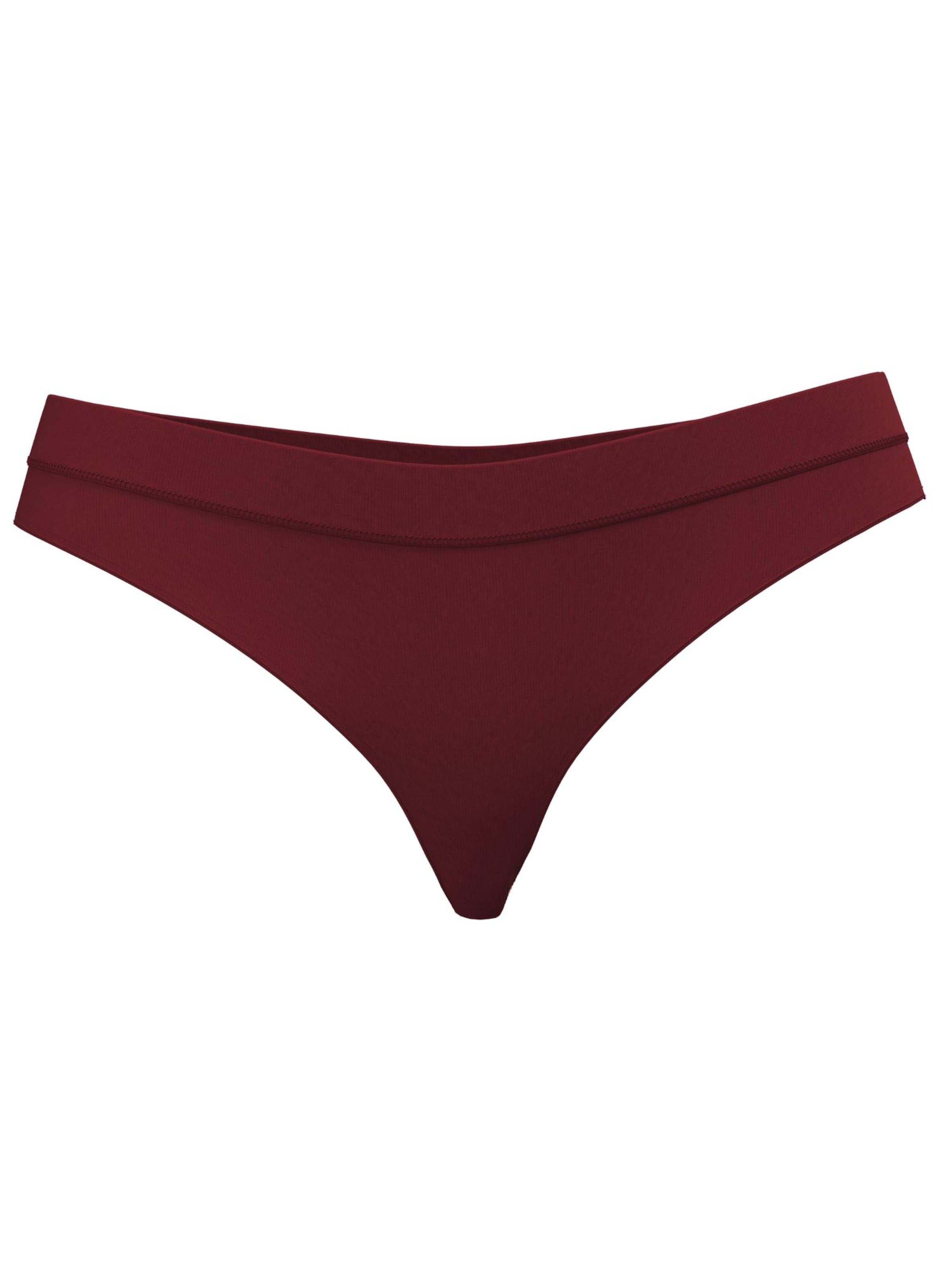 

Albero Natur Стринги 'Damen Bio Baumwoll String High Waist' в цвете Bordeaux