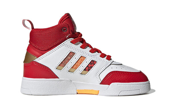 Кроссовки оригинальные drop step кроссовки Adidas, красный — фото 2