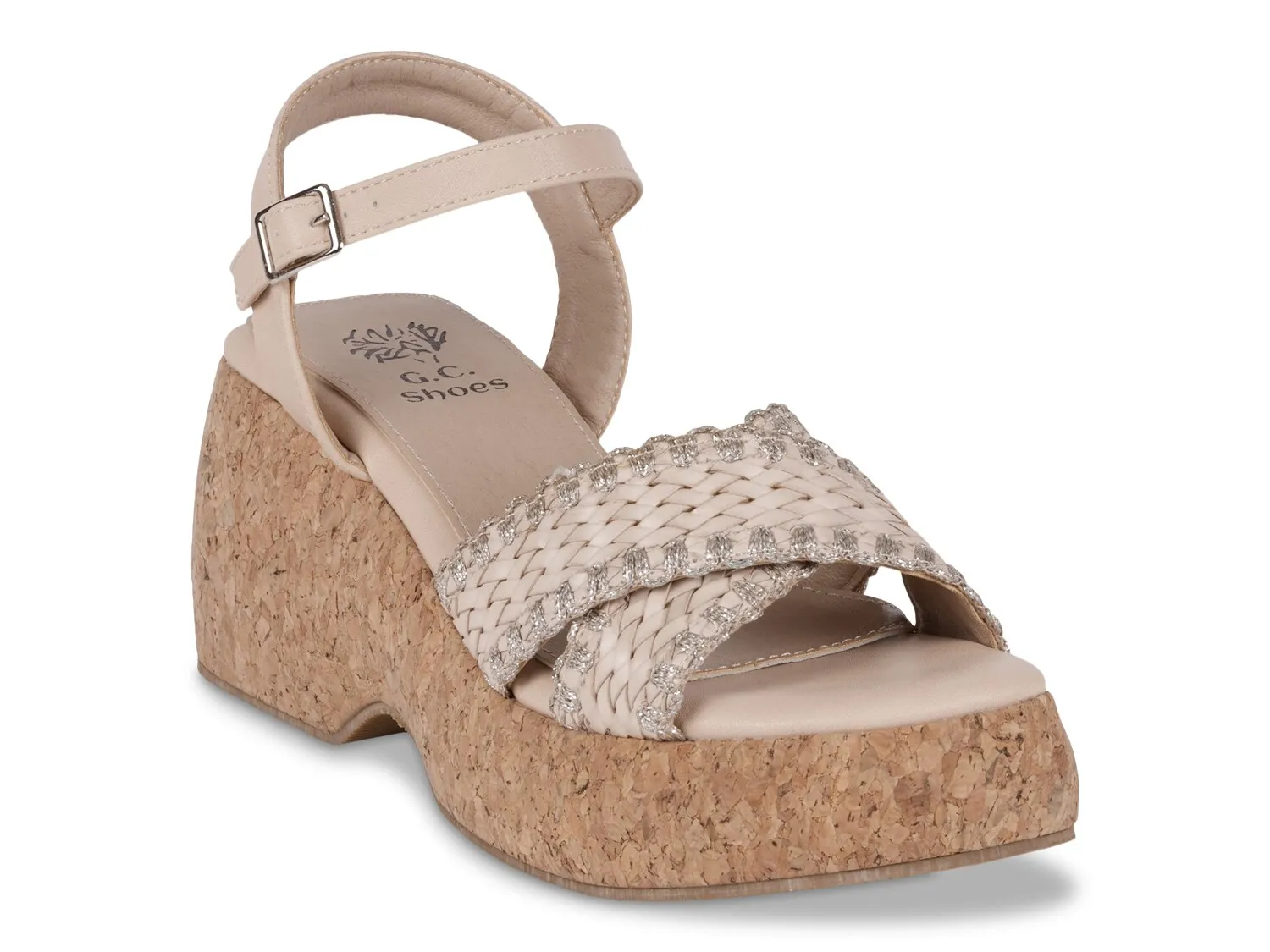 

Сандалии Lucy Wedge Sandal Gc Shoes, цвет tan