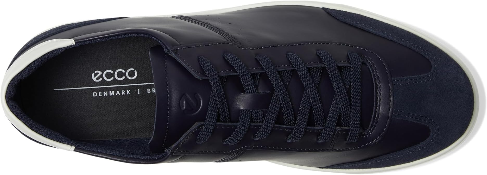 Кроссовки ECCO Street Lite Vintage Sneaker, цвет Night Sky/Night Sky/White — фото 2