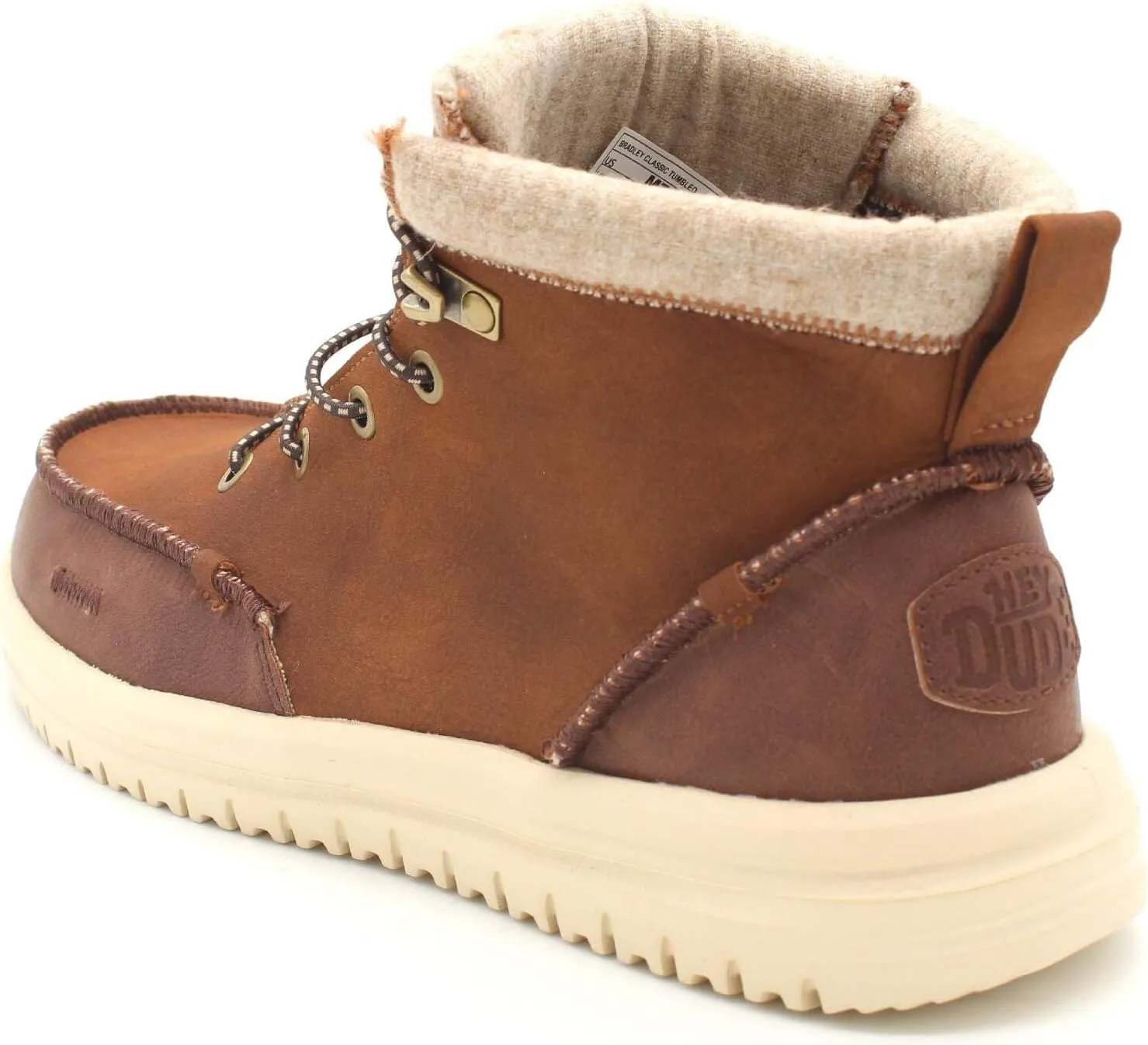Мужские кроссовки HEYDUDE Bradley Classic Tumbled, мультиколор — фото 2