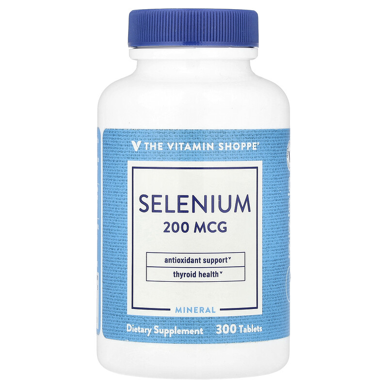 

The Vitamin Shoppe, Селен, 300 таблеток