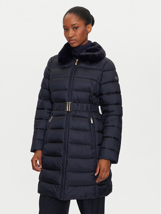 

Зимняя куртка облегающего кроя 77B6597M42 Michael Michael Kors, синий