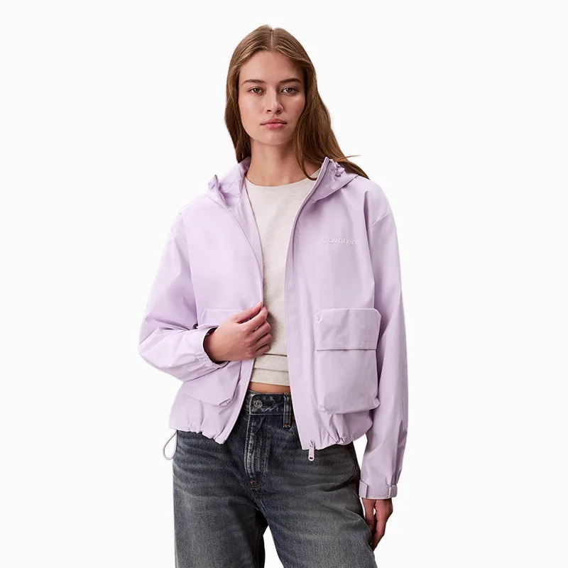 Куртка женская с капюшоном Calvin Klein, 3OQ-Lavender