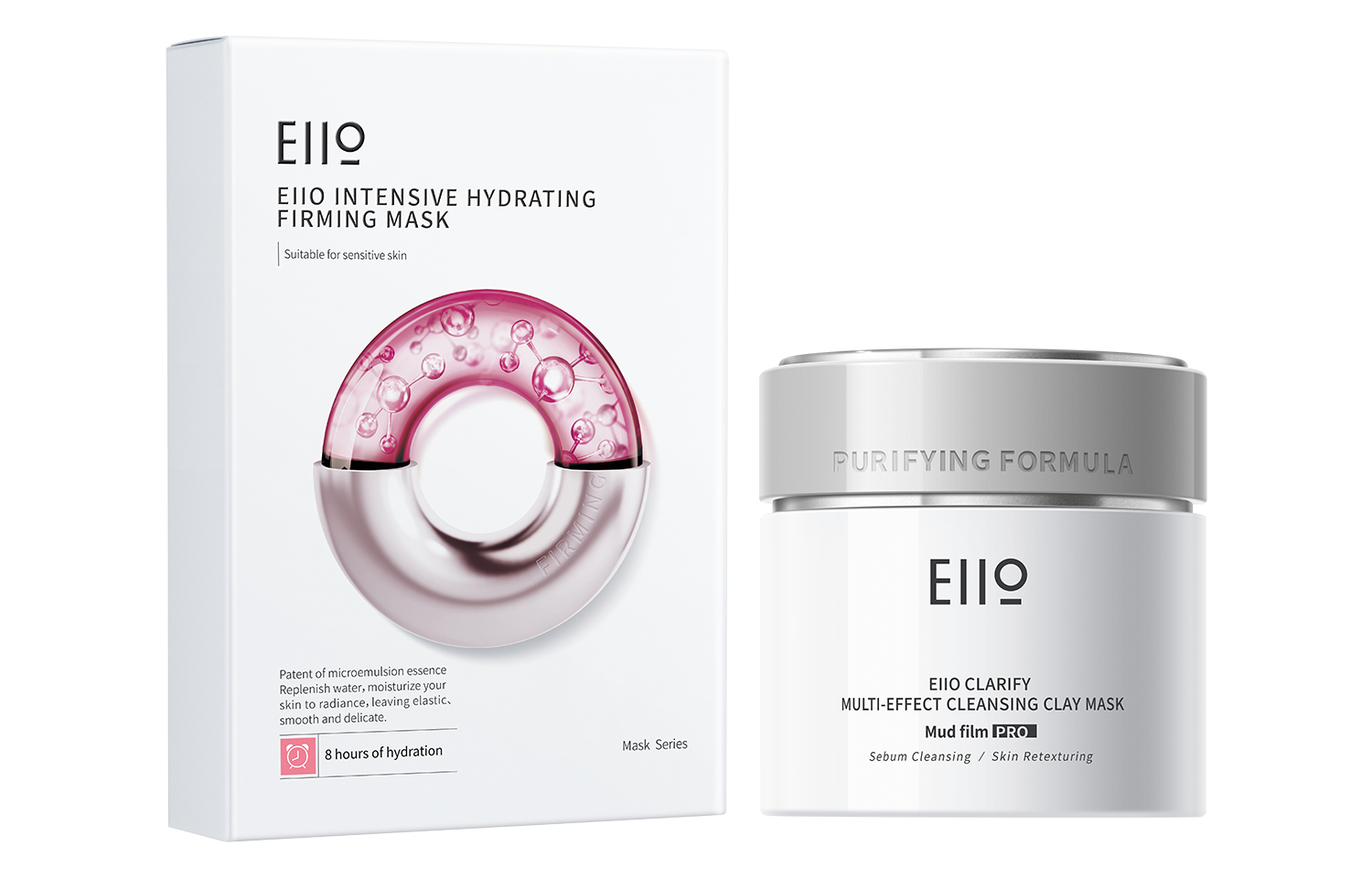 

EIIO Увлажняющая и эластичная маска для лица наборы для ухода за кожей увлажняющий и питательный очищающее средство от черных точек