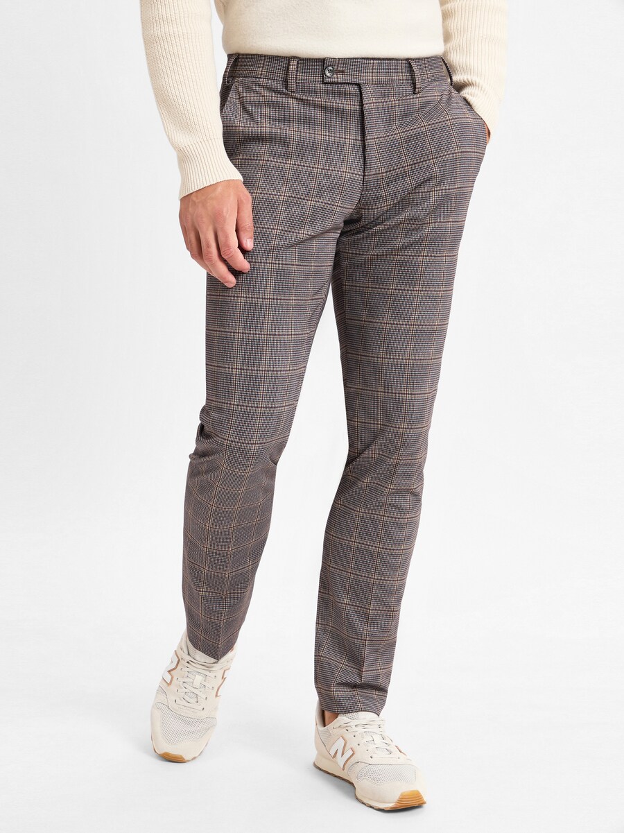 

Узкие брюки Finshley & Harding London Hoxdon, коричневый