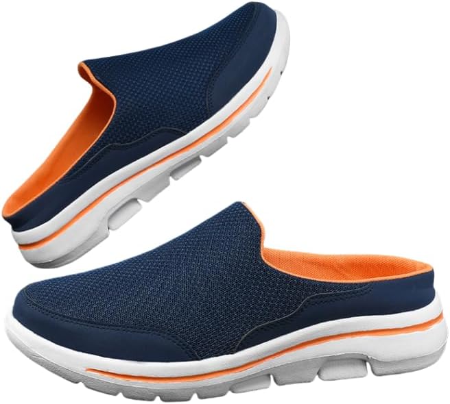 

Мужские сабо домашние тапочки садовая обувь мужские шлепанцы удобные нескользящие летние тапочки Hhhchpm, темно-синий