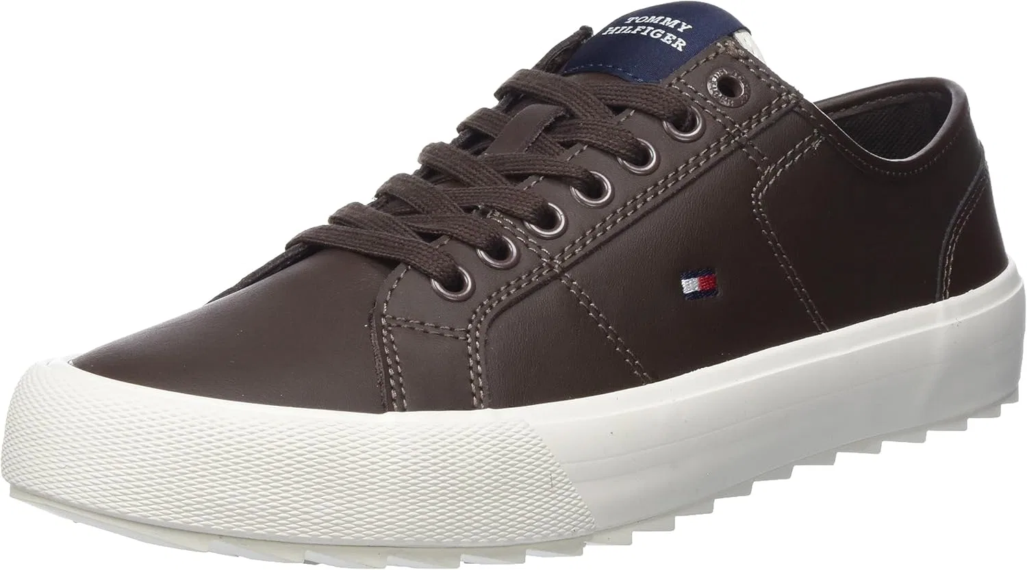 Мужские вулканизированные кроссовки Tommy Hilfiger Core Vulc Cleated LTH, Brown Cocoa
