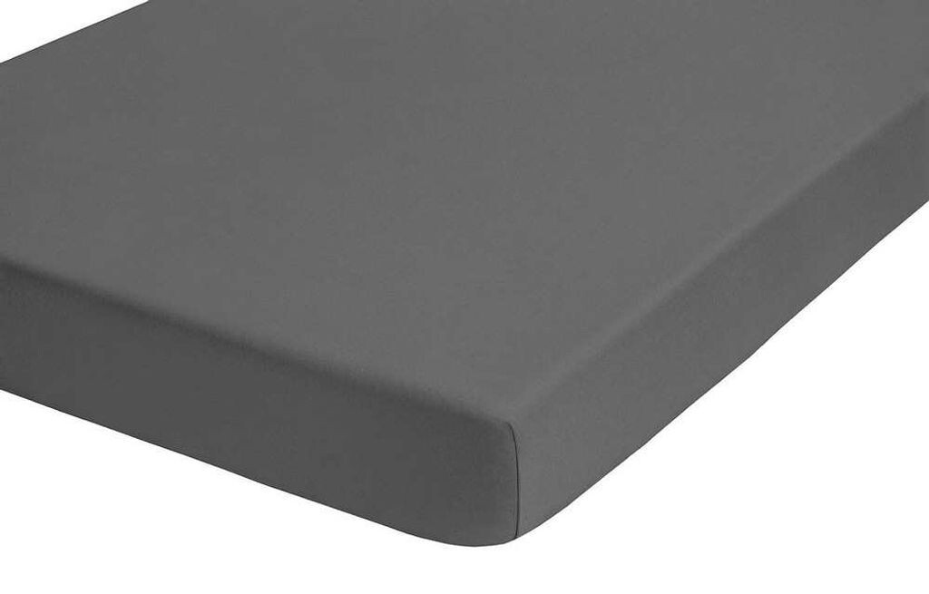 

Простыня Biberna из джерси с эластаном 90x200 см - 100x200 см темно-серая, Серый, Простыня Biberna из джерси с эластаном 90x200 см - 100x200 см темно-серая