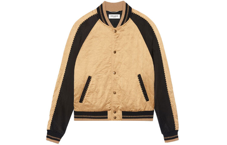 

Куртка мужская светло-золотая Saint Laurent, цвет Light Gold
