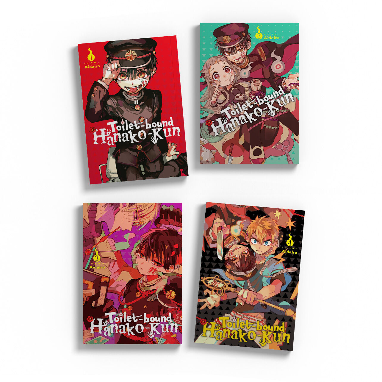 

Манга Toilet-bound Hanako-kun Manga (1-4) Bundle